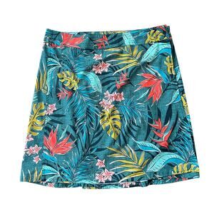 RipSkirt Hawaii Length 2 20” Green Bali Jungle Green Tropical Adjustable Wrap M